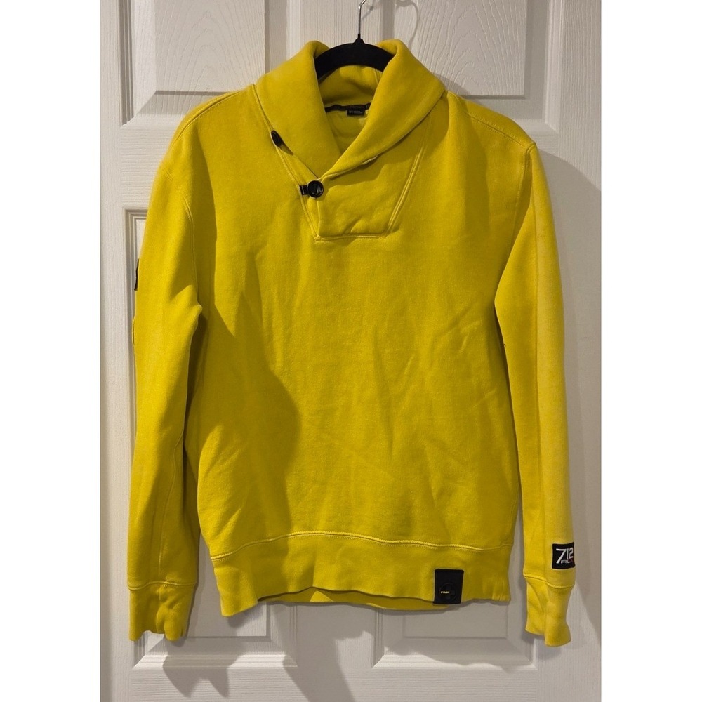 RLX Ralph Lauren Transcontinental Expedition 2012 Sweatshirt M Yellow 7/2